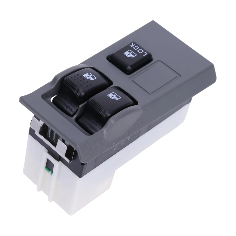 Three-Button Window Switches with Two Buttons and Lock-Labeled Button Part Reference MK345602 for Comparing