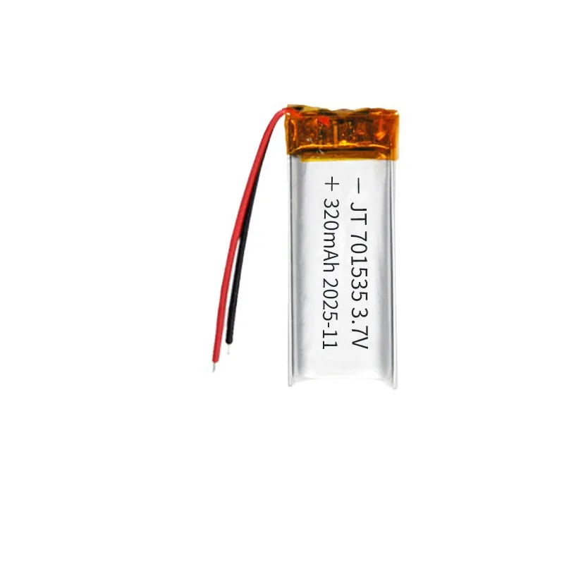 701535 3.7V 320mAh LiPo Battery Rechargeable Lithium Polymer Battery for Bluetooth Headset POS Terminal