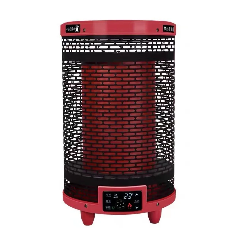 

OEM Portable Birdcage Style Graphene Fire Stove Fast Heating Sun Heater For Home EU Garden Made Plastic