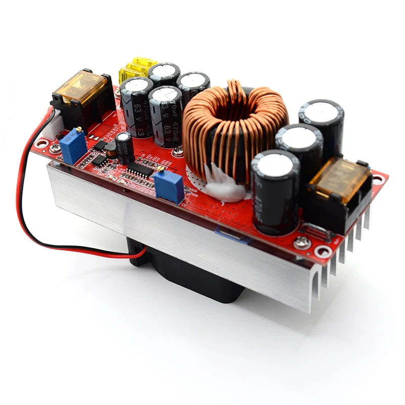 1800W 40A 1500W 30A 1200W 20A DC-DC Boost Converter Step Up Power Supply Module 10-60V to 12-90V Adjustable Voltage Charger