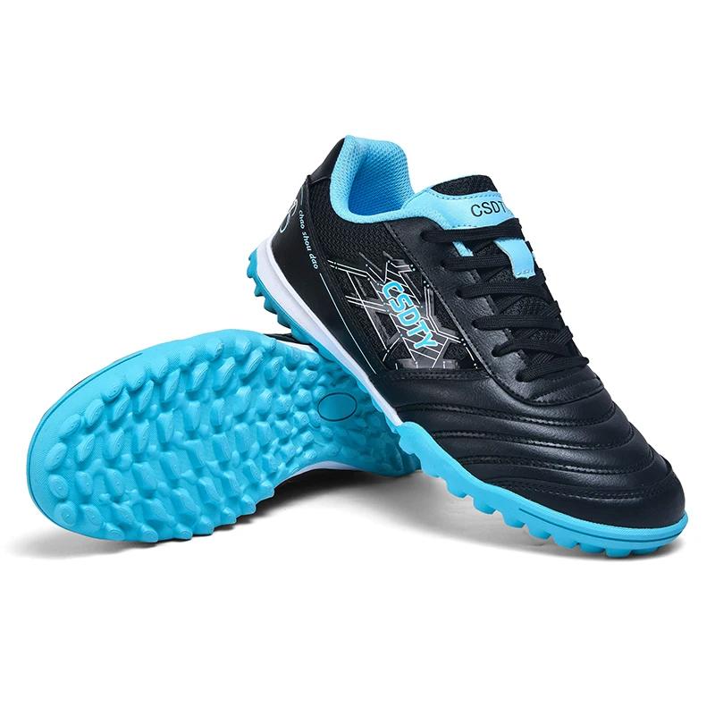 

Новые мужские футбольные бутсы со средним верхом, популярные нескользящие футбольные бутсы FG/TF, высококачественные матчевые кроссовки для футзала в помещении, размеры 36-45