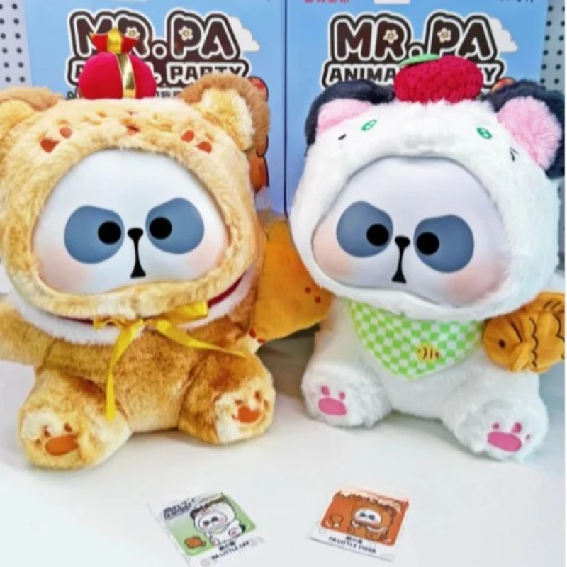 

MR.PA 400% Animal Party Series слепая коробка Mystery Box Mr.Pa Фигурка-сюрприз Сумка Подвеска Виниловое лицо Кукла Брелок Игрушка Новый