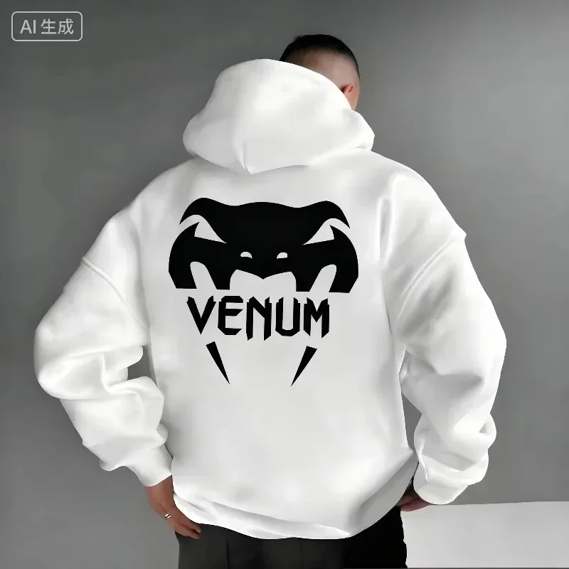 2026 NEw NEw New! UFC Men's Boxing Sports Hoodie, Warm and Comfortable Casual Hoodie for Autumn and Winter, Fashionable Printed - view 3