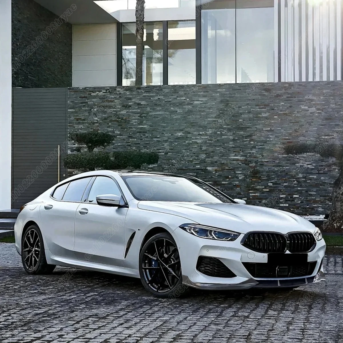 Dla BMW serii 8 G14 G15 G16 840i 840d M850i ​ ​ M-Sport 2018 2019 2020 2021 2022 2023 2024 Zestaw spoilerów przedniego zderzaka