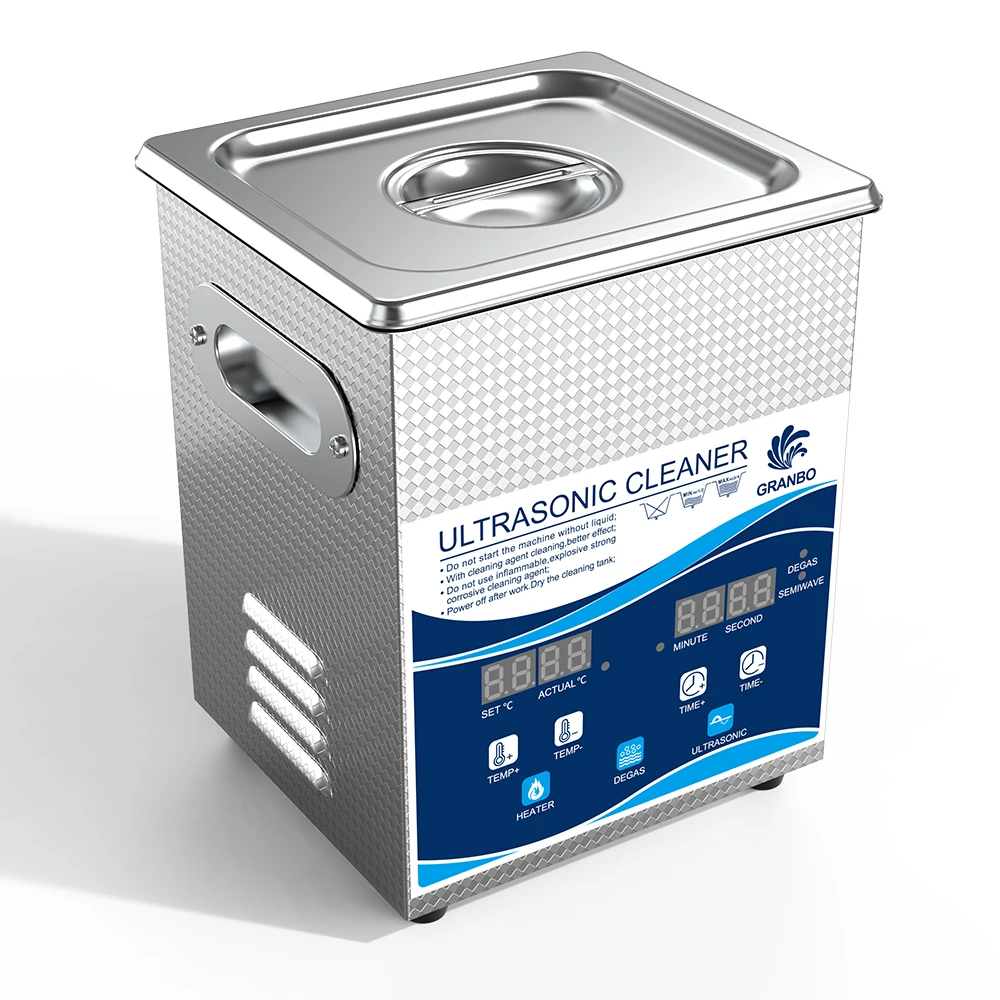 منظف Granbo 2L 60W الرقمي بالموجات فوق الصوتية مع التحكم في شبه الموجات لجودة التنظيف الدقيقة المضمونة