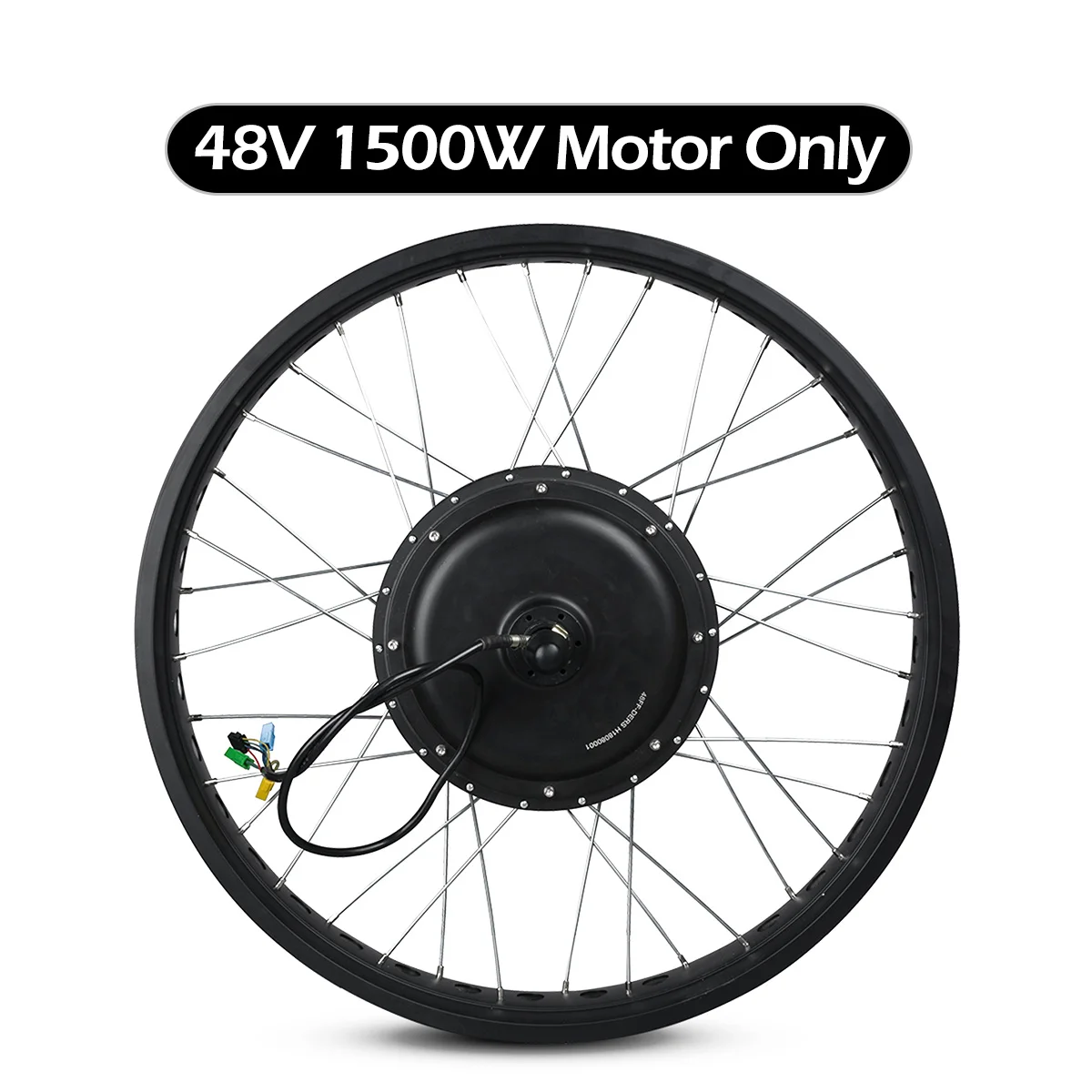 ファットバイク用ハイパワーモーター 電動ファットバイク後輪,48V, 1000W, 1500W, 20インチ,26インチ,タイヤ