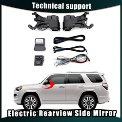 Electric Rearview Side Mirror for Toyota 4 Runner Auto Intelligent Automatic Folding System Kit Module Car Mirror Accessories