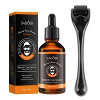 Beard Growth Kit Facial Hair Growth Enhancer Set Beard Nourishing Growth Essential Oil Facial Men's Beard Care set