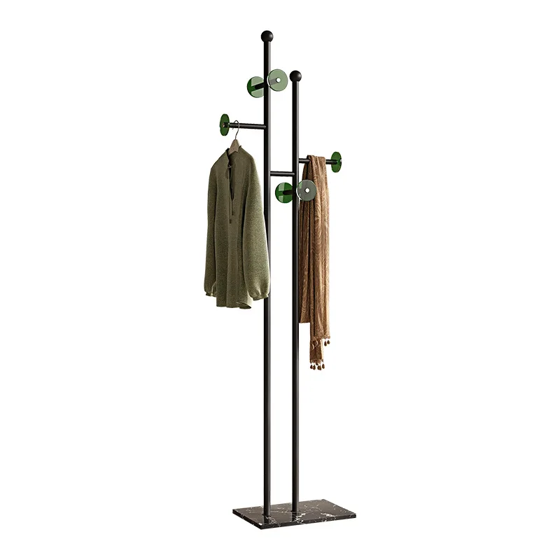 

Italian hanger floor to ceiling bedroom door hanger household coat hotel clubhouse clothes rack Nordic style
