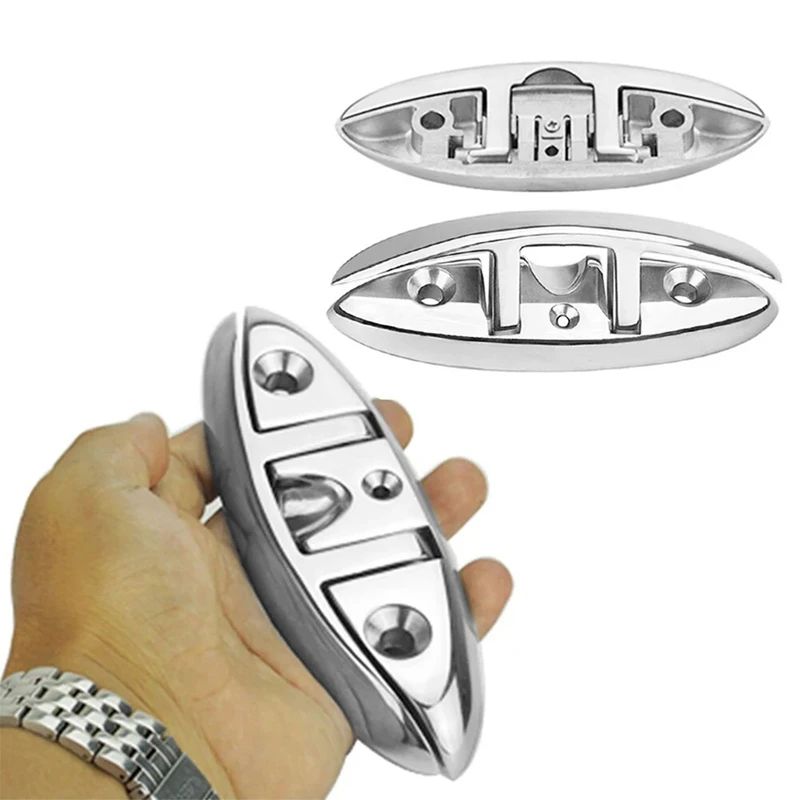 

B0a-t4PCS 8-дюймовые шипы из нержавеющей стали, морские складные лодочные шипы, складные швартовочные планки для палубы, шипы для скрытого монтажа, лодка