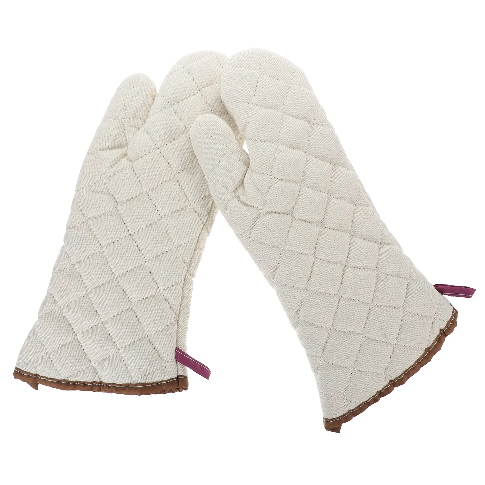 

Baking Gloves Mittens for Cooking Kitchen Oven Heat Resistant High Temperature Resistance