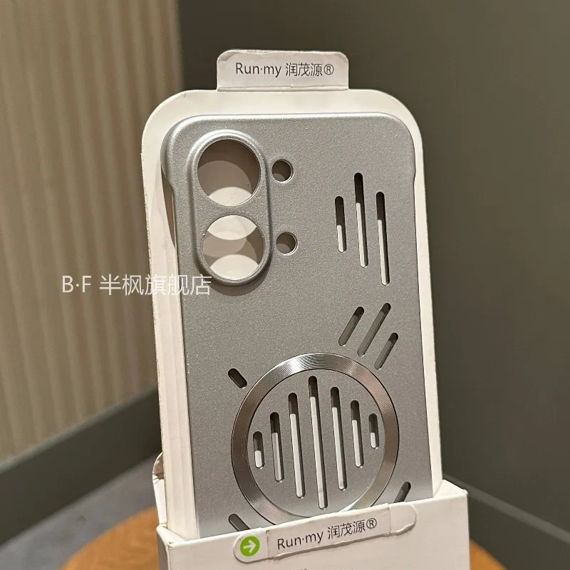 

For Xiaomi POCO X8 Pro Max Case Magnetic Heat Dissipation Lightweight Matte PC Hard Phone Cover Non-Slip Dustproof Bumper