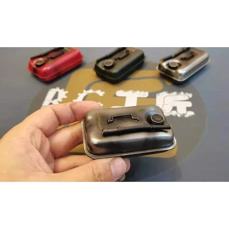 1pcs Simulation Abs Horizontal Oil Barrel for 1/10 RC Crawler Car TRX4 Defender RC4WD D90 D110