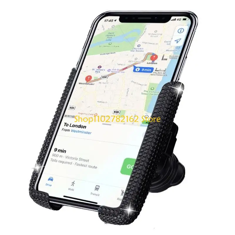 

547B Upgrade Car Air Vent Mount Clip Car Phone Holder with Bling Crystal