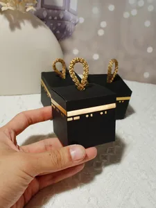 Kotak permen Idul Fitri, Kotak persegi bangunan Idul Fitri, Kotak persegi pesta festival Muslim mini, Kotak hadiah Idul Fitri Ramadhan 10 kotak lebaran terlaris - №