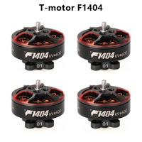 T-motor F1404 1404 2900 3800 4600kv 3-4s Lipo Fpv Brushless Motor 1.5mm Shaft 2.5-4inch Cinewhoop Dutcted Rc Racing Drones Diy