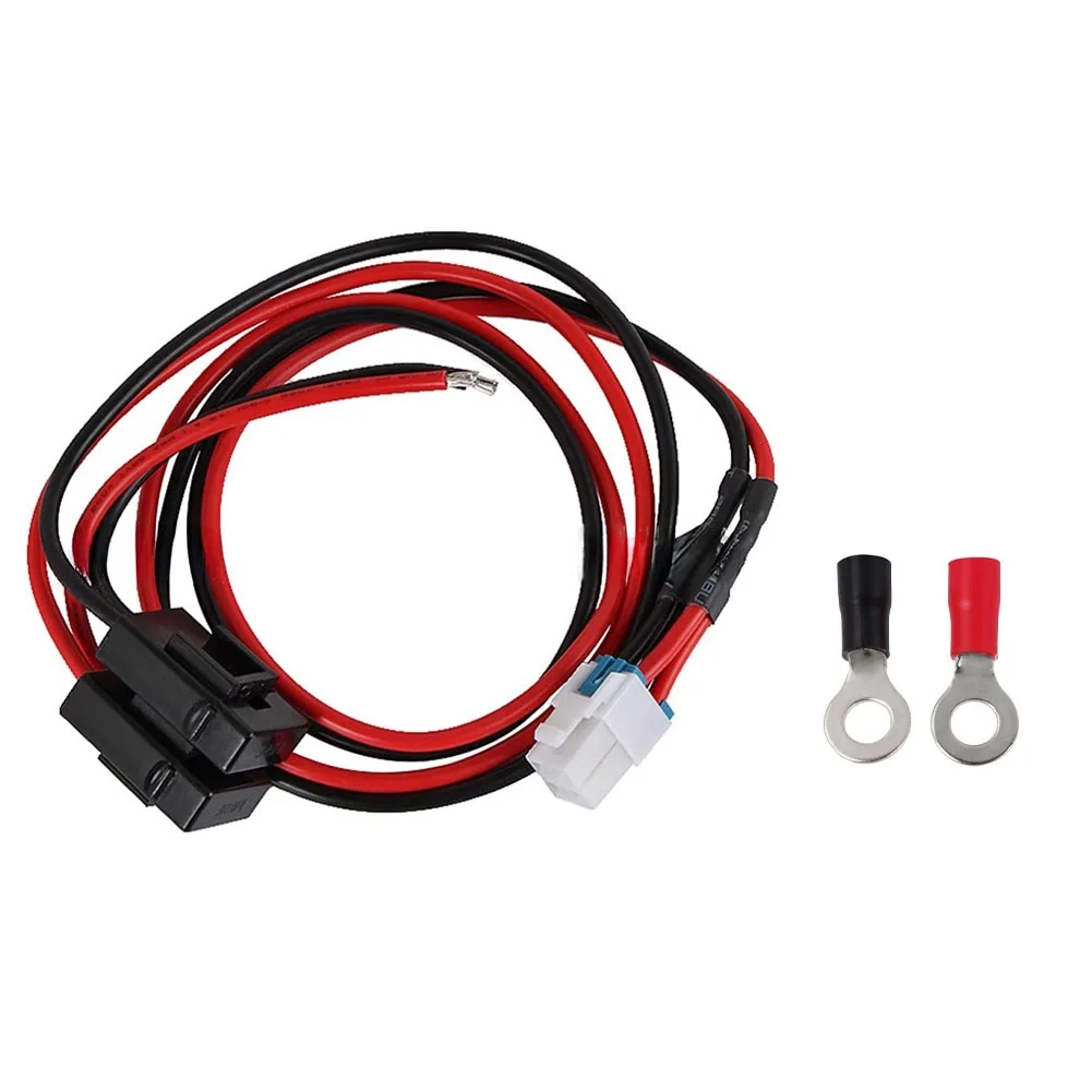 

Temperature Resistant 30A Power Supply Cable 1M for ICOM IC7000 IC7600 FT450 TS480 with Flame Retardant Properties