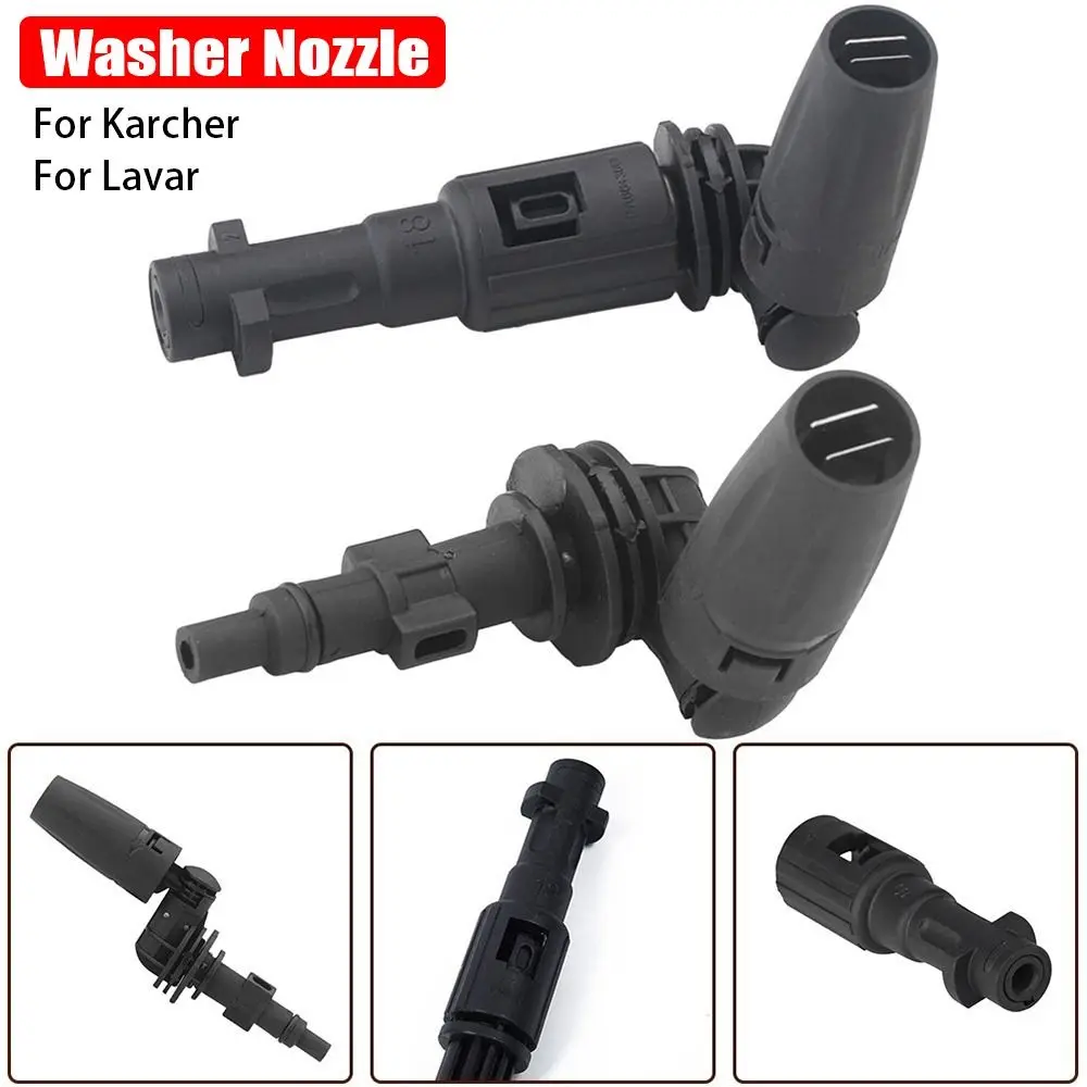 1 Stücke Einstellbare Winkel Waschdüse Universal Auto Waschen Hochdruckreiniger Düse für Karcher Lavor Serie 360 °   Rotierend