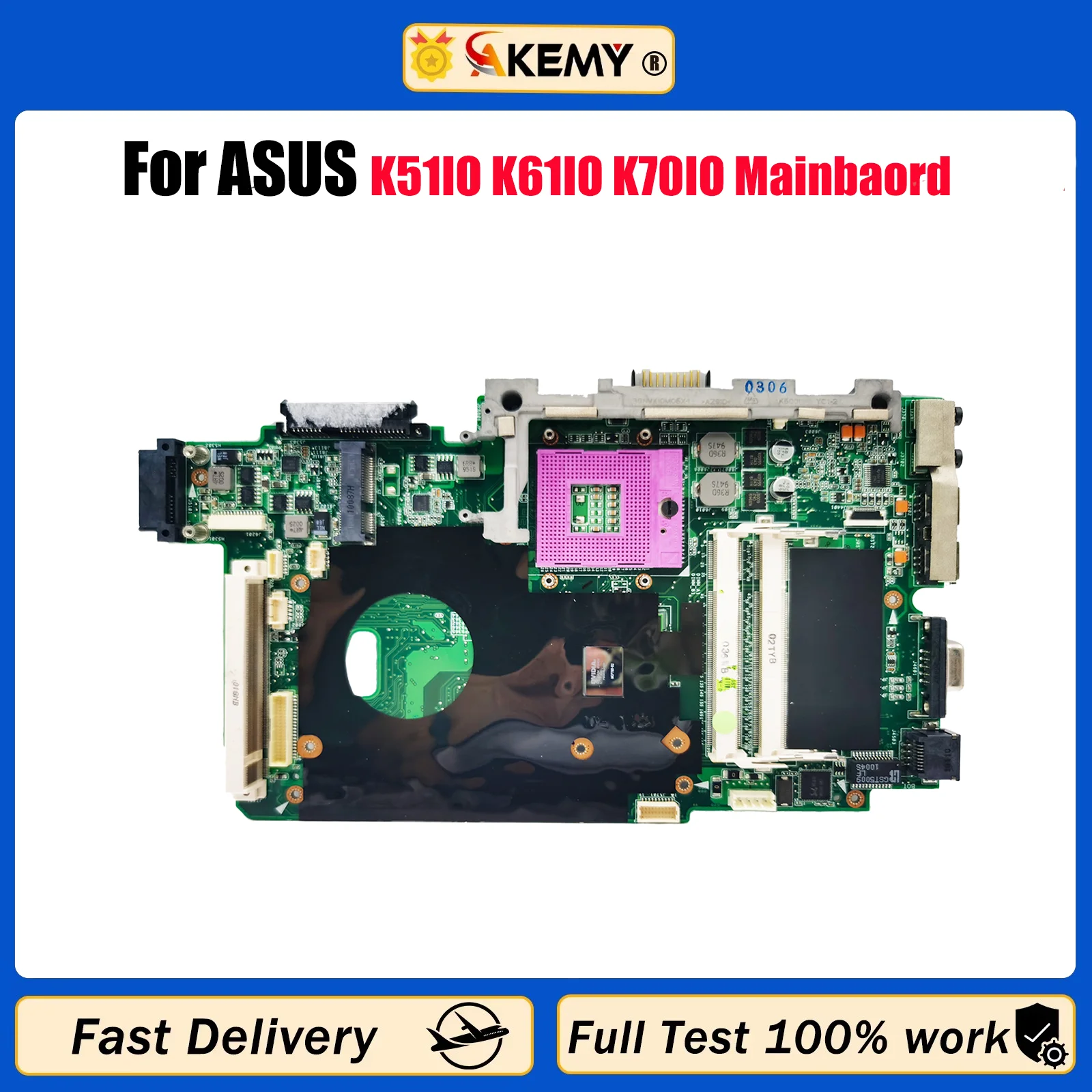 

Материнская плата для ноутбука K51IO для ASUS K51I K51IO, материнская плата для ноутбука Цей товар в наличии, 100% тестирование, ОК, быстрая доставка, высокое качество