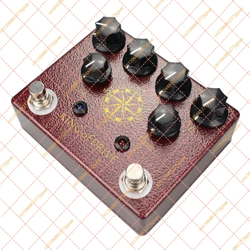 Analog Overdrive Guitar Pedal, Transparent Boost & Drive Effect for Electric Guitar