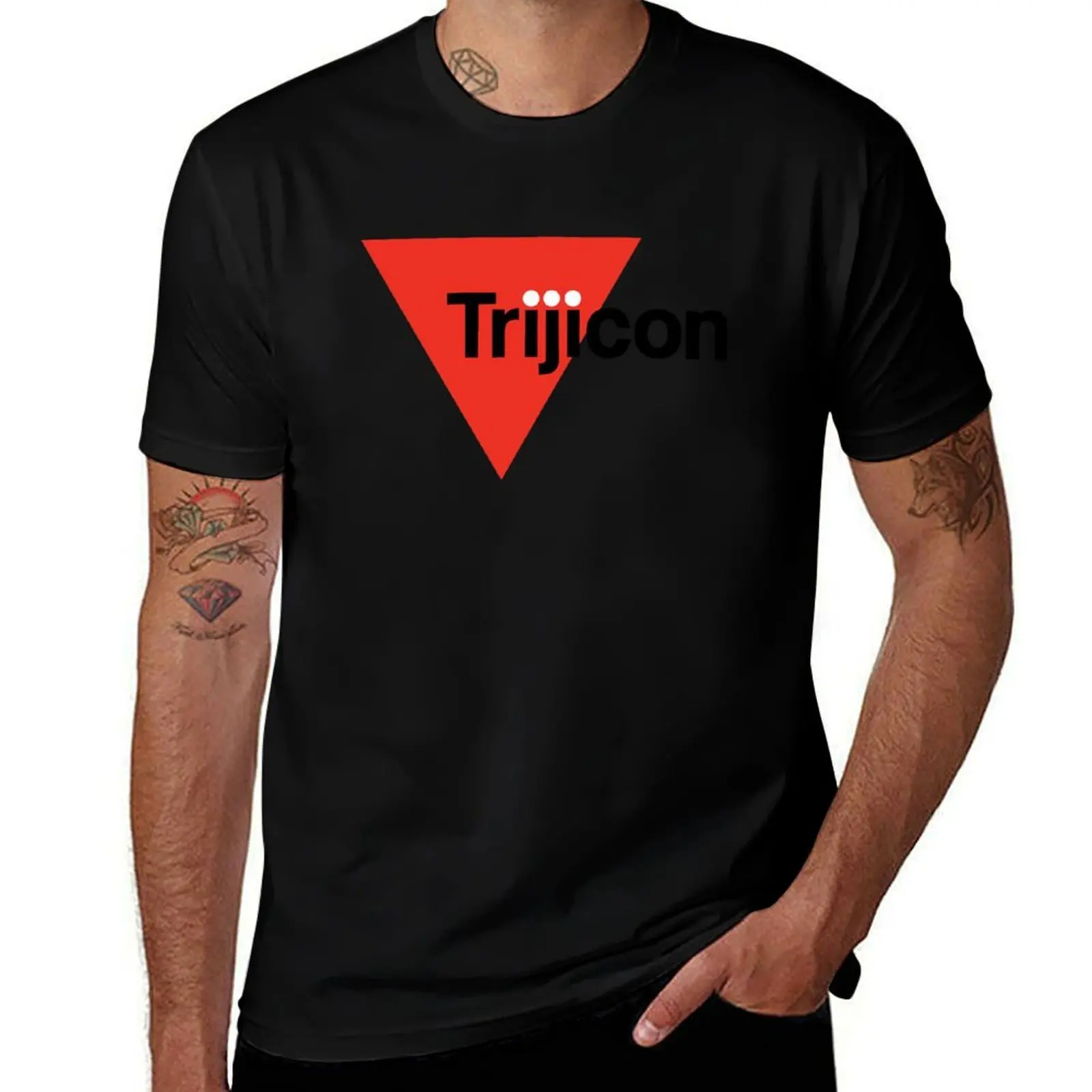 

Trijicon logo T-Shirt Athletic Fit Sports Short Sleeve Top