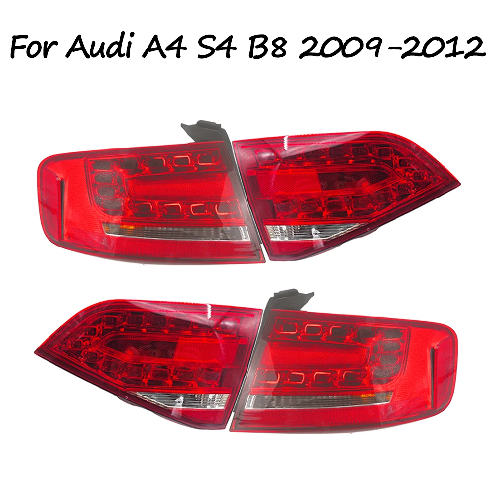 

Для Audi A4 S4 B8 седан 2009 2010 2011 2012 задний фонарь задний фонарь сигнальная лампа заднего хода 8K5945095K 8K5945093K