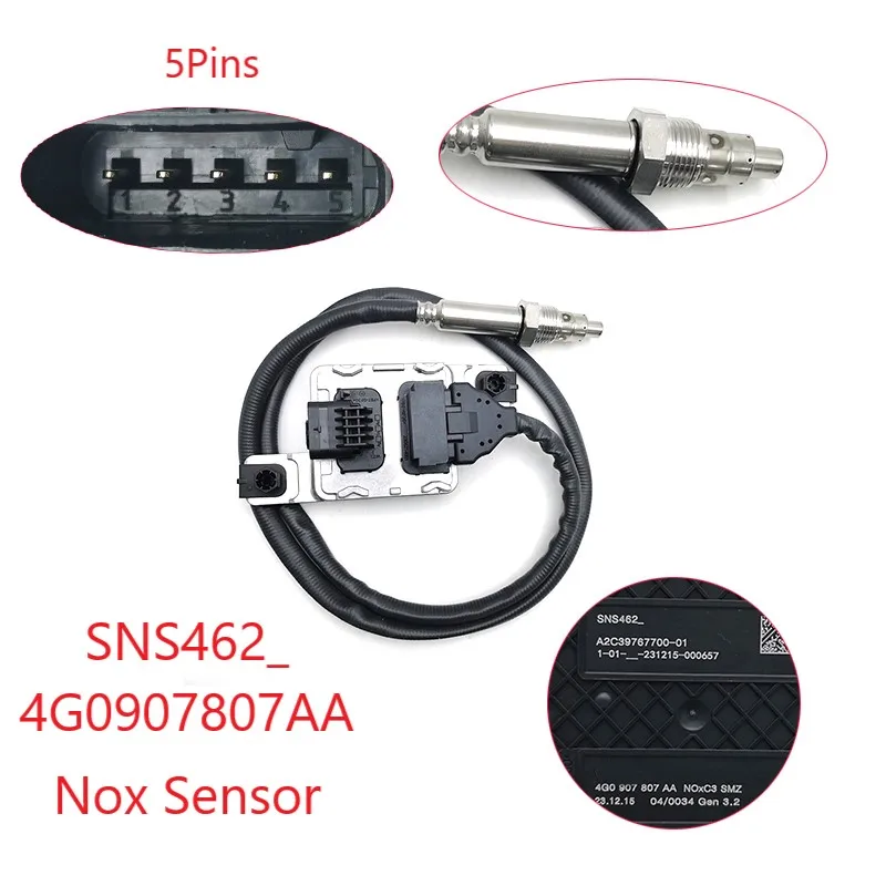 4G0907807AA SNS462_  Nitrogen Oxide Oxygen Sensor NOx Sensor 4G0 907 807 AA for Audi