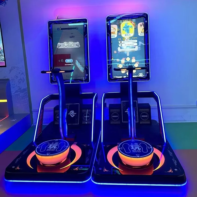 Dynamic Interactive Coin Video Game Heavy Arcade Dancing Machine LED Platformer Multi-Game