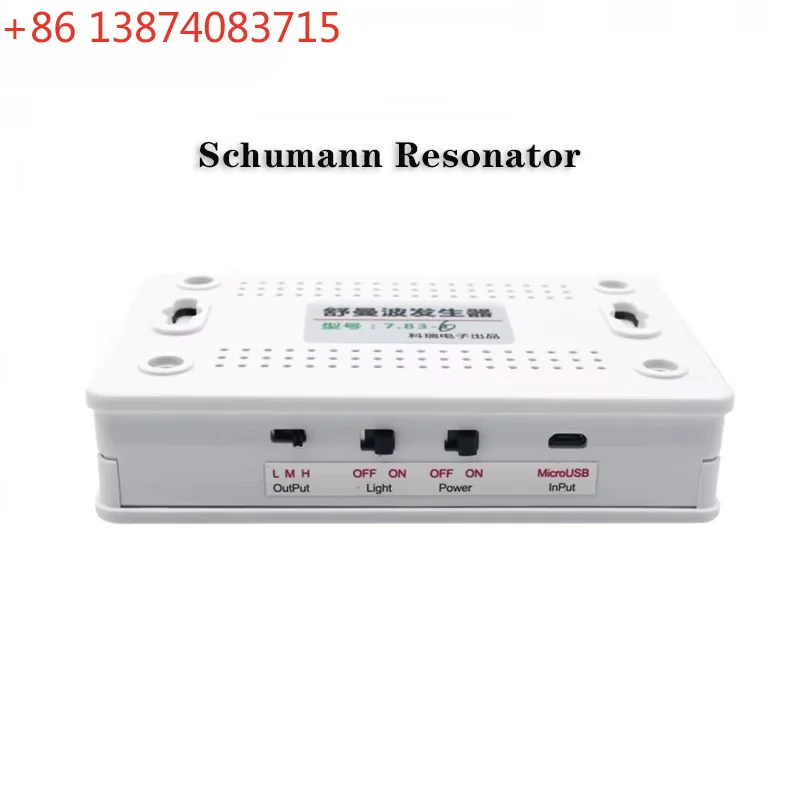 SignalGen 7.83Hz Signal Schumann Renerator Schumann Wave Resonator 6 Version Function Generator With Power Supply Cable