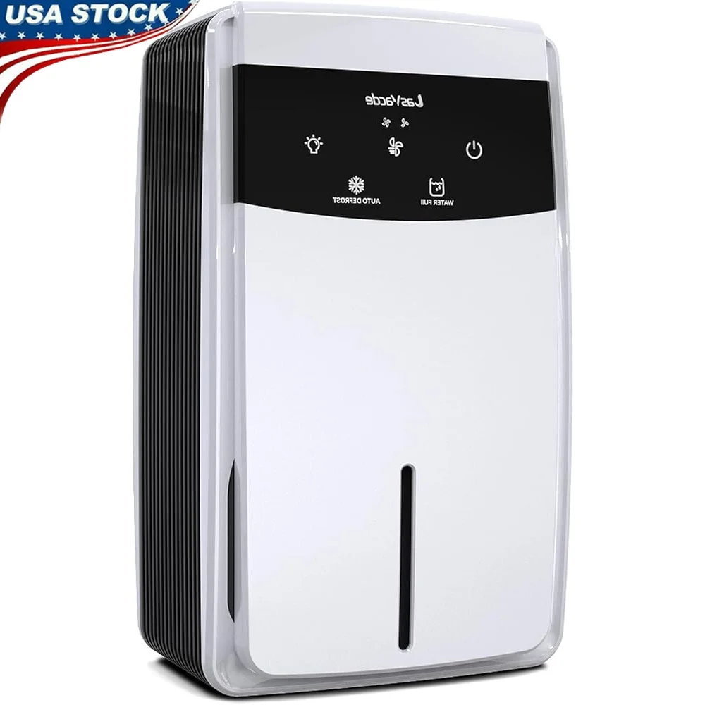 ポータブル除湿機 連続排水付き 95 オンス 自動シャットオフ アロマセラピー 静かなデザイン ホーム ベッドルーム 地下室 RV