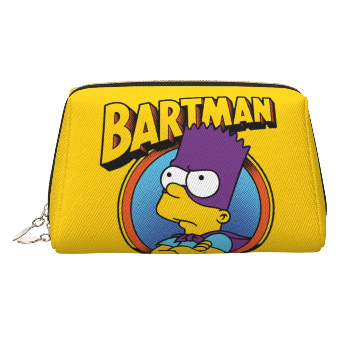

Custom Travel S-Simpsones Bart Toiletry Bag Kawaii Makeup Cosmetic Organizer for Women Beauty Storage Dopp Kit Box