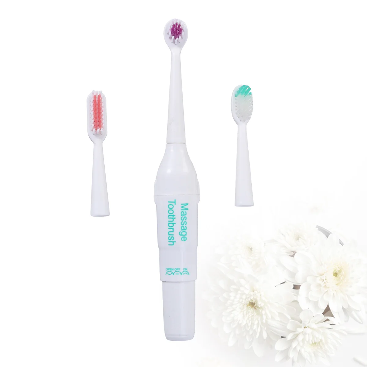 

1pc Pet Electric For Electric Toothbrush Dogs Cleaning Waterproof Portable Travel Use Premium Dog Accessories