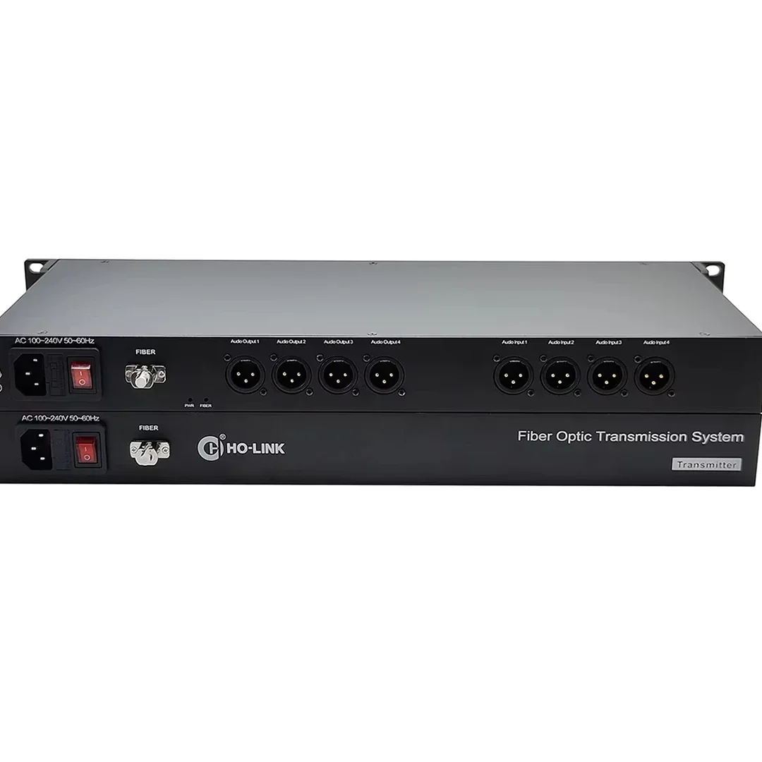 

In stock 8 Channel Balanced Xlr Audio Over Fiber Converter XLR Broadcast Audio Xlr to Optical Converter