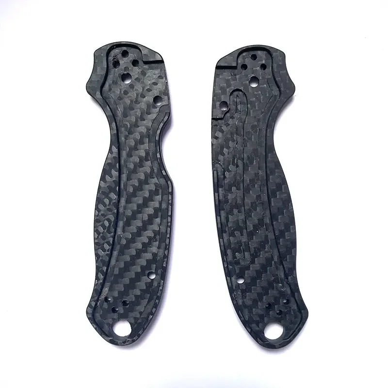 Imagem -04 - Full k Carbon Fiber Grip Handle Handle Escalas para Genuine Spyderco C223 Para3 Paramilitar3 Faca Faça Você Mesmo Faça Peças Acessórios