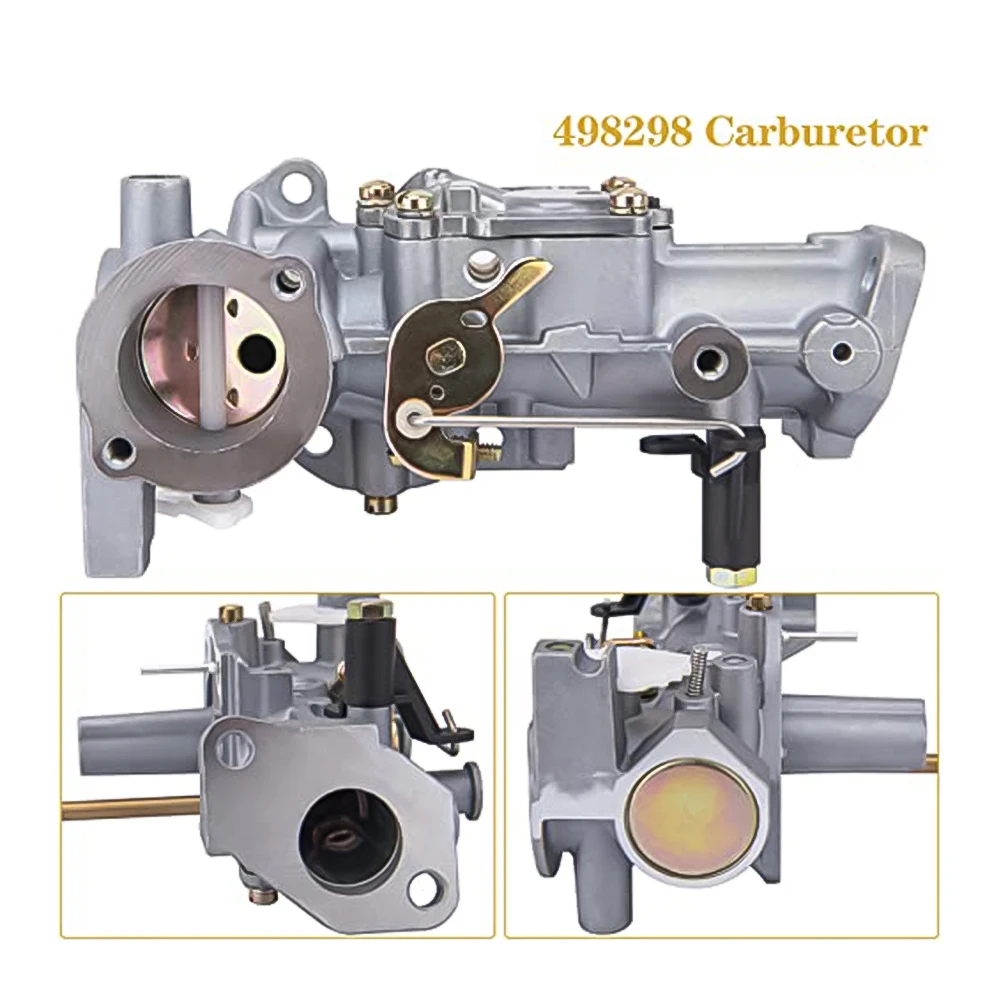 OEM Style Carburetor for BR and STR Engine Series Fits 498298 495951 Used in Lawn Mowers and Portable Generators