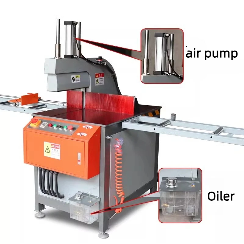 آلة قطع الألومنيوم الصغيرة شبه الأوتوماتيكية بدقة خالية من الأزيز وجودة عالية لمعالجة الأبواب والنوافذ #2