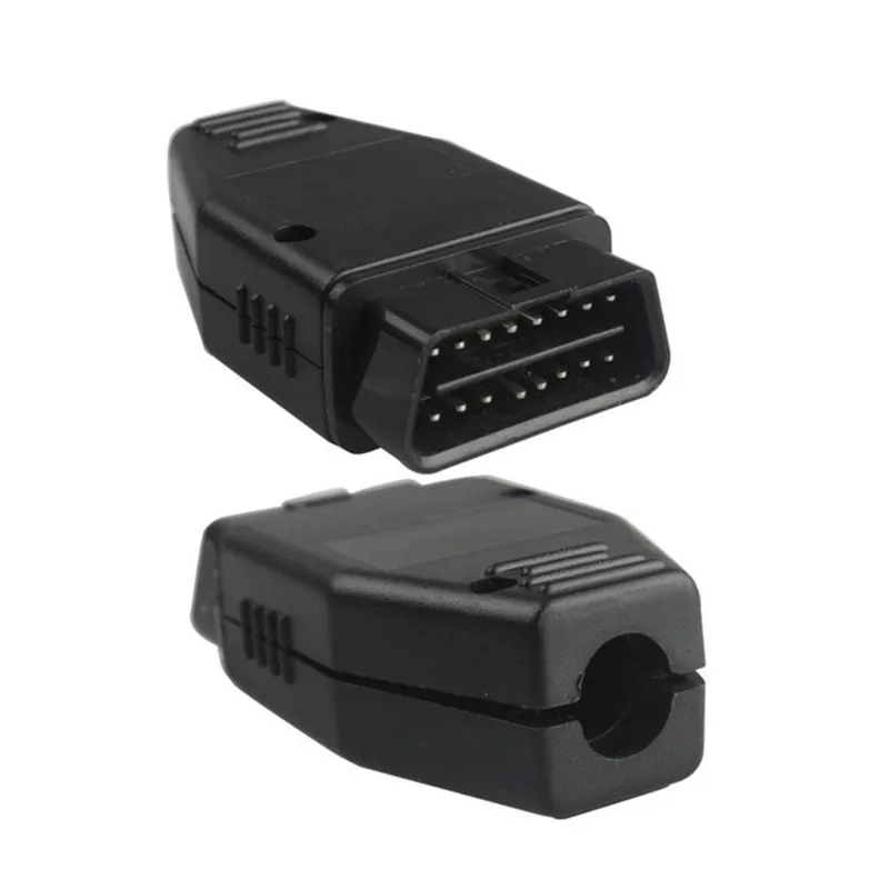 Newst OBD Male Plug OBD2 16Pin Connector OBDII Adaptor OBDII Connector J1962 OBD2 Connector