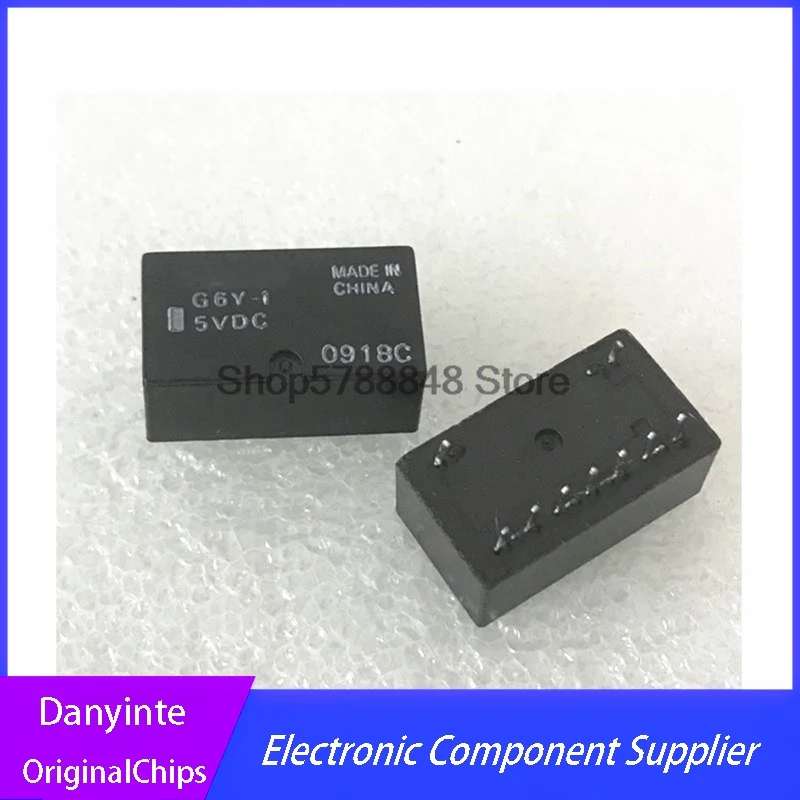 

NEW G6Y-1-5VDC G6Y-1 5VDC G6Y-I 5V dip9 5PCS/LOT