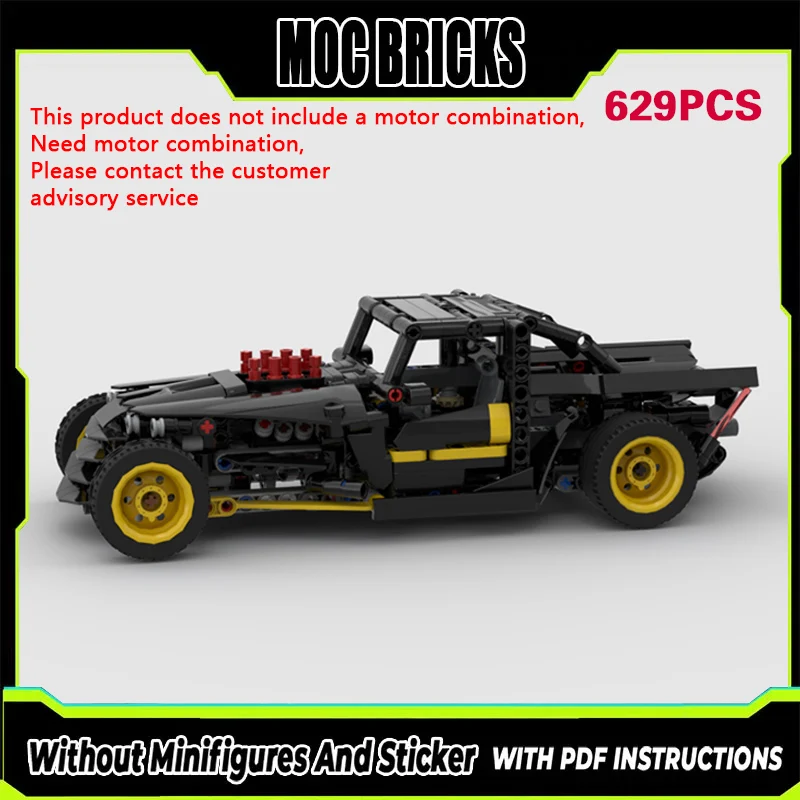 

Конструктор City Car Model MOC: Ретро-грузовик-пикап из строительных блоков, модульная технология, подарки, праздничный набор для сборки, детские игрушки