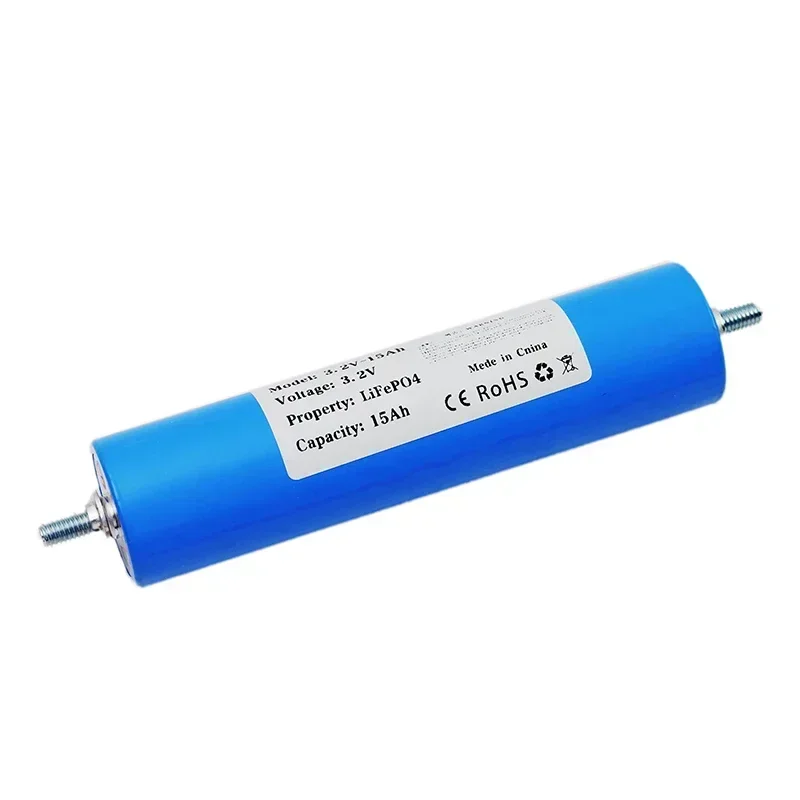 10PCS New A-Class 3.2V 15Ah Lithium Phosphate Battery for 15000mAh High Capacity Engine Modification LiFePO4 C33 4S 12V