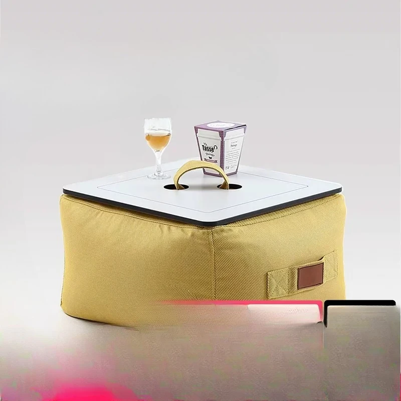 Lazy sofa, bean bag stool coffee table