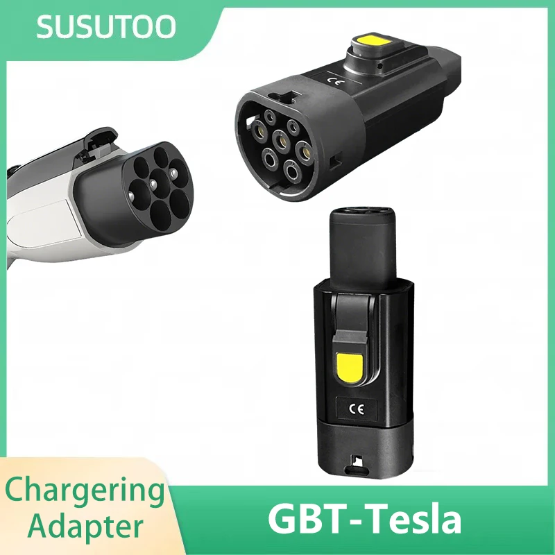

GB/T 32A 7KW EV Plug To American Tesla Super Charger TPC NACS Adapter GBT to TESLA charging adapter Fast Charger Tesla Adapter