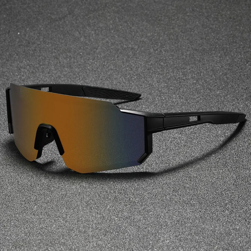 1 ชิ้น, วิ่ง, ชายหาด, ปาร์ตี้, แว่นกันแดดแฟชั่น, อเนกประสงค์ทันสมัย, กรอบใหญ่ช่วยให้หน้าดูเรียว, แว่นตาหล่อ