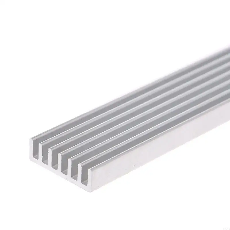 C63A 150x20x6mm aluminio Heavsink Relching Computer Radiator Electronic Radiater