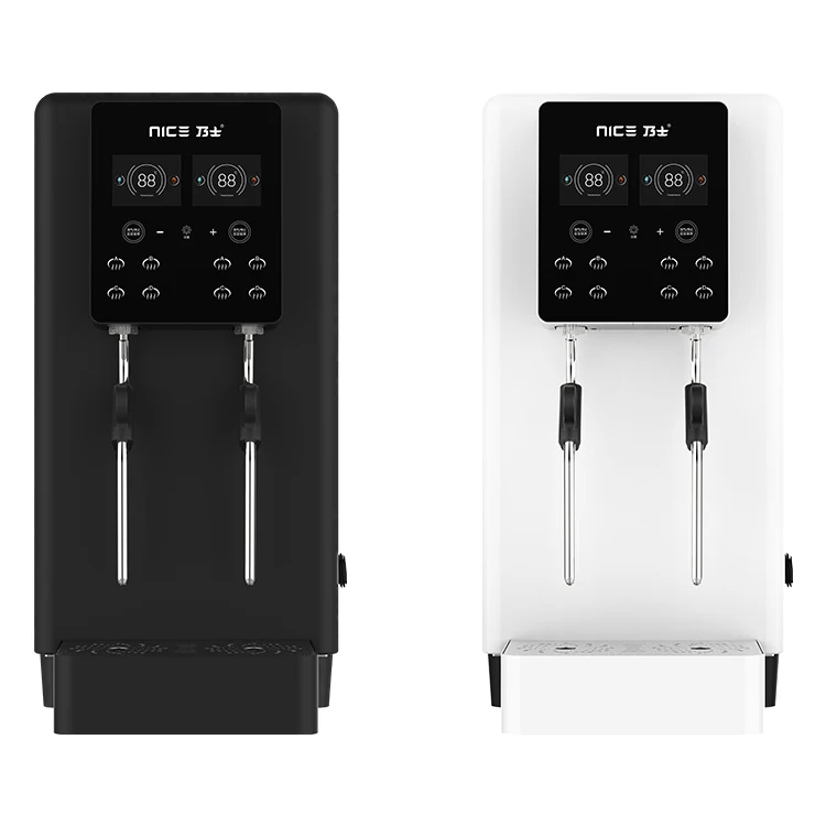 Commerciële stoommelkopschuimer Machine 8,5L ketel Elektrisch melkschuim