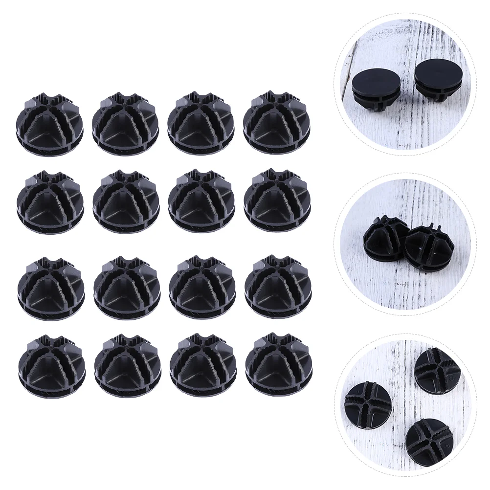 

40 Pcs Buckle Wire Connectors Closet Cube Wardrobe Storage Shelving Connecting Tools Cabinet Clips Abs Plastic Assembly Buckles