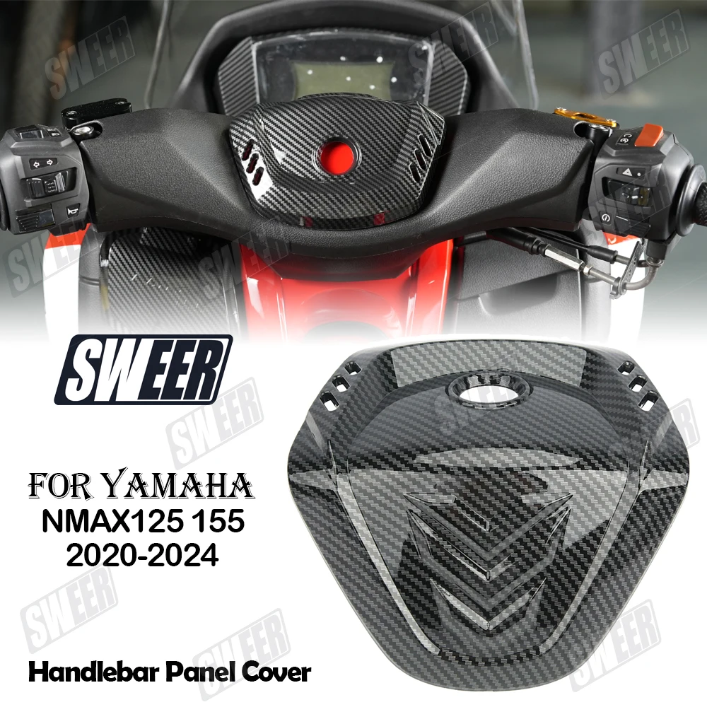 Motorcycle Handlebar Steering Upper Central Cover Suitable For Yamaha NMAX125 NMAX155 2020-2024 Handlebar Central Cover