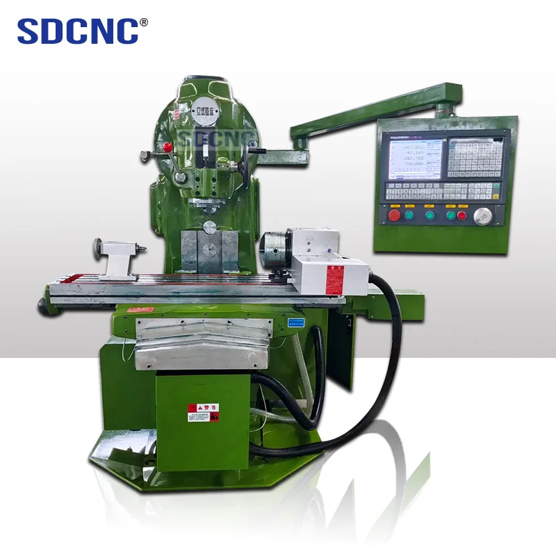 

High Quality 5 Axis XK5032 CNC Milling Machine New Vertical Knee Type with GSK Control System and Motor