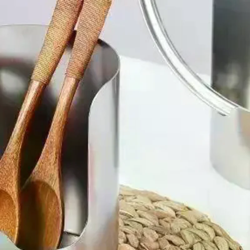 Heat-Resistant Soup Spoon Rack Stable Stainless Steel Spoon Holder Easy To Clean Stainless Steel Spatula Holder Dinning Table