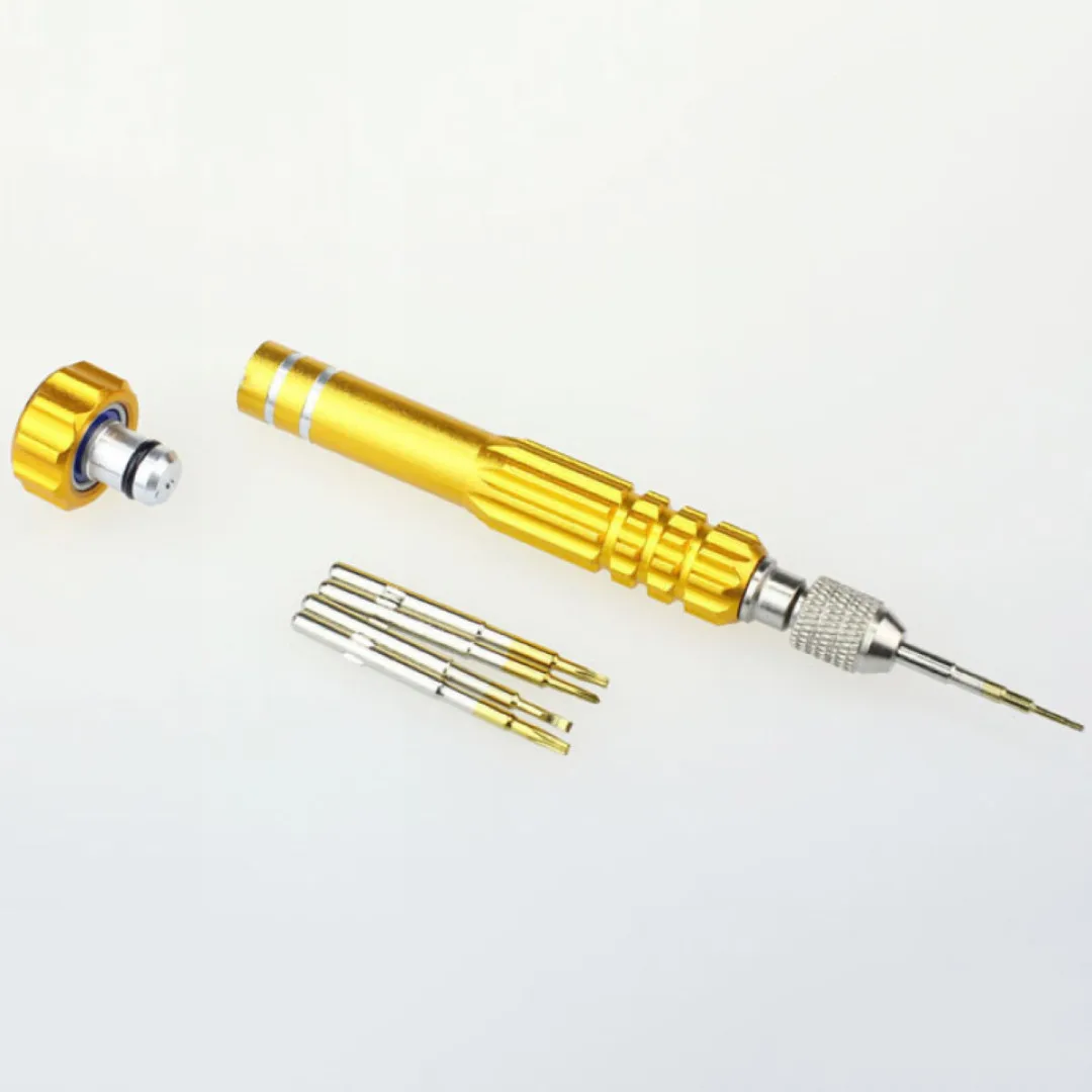 Open Tool Set Kit5 in 1 Precision Watch Glasses Maintennance Phone Repair Screwdriver